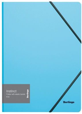 Slozka Instinct A4 s gumou aquamarin - obrázek 1