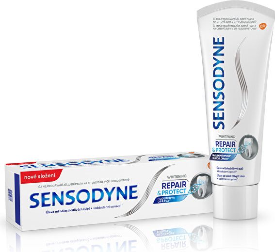 Sensodyne Zubní pasta pro citlivé zuby Repair & Protect Whitening  75 ml - obrázek 1