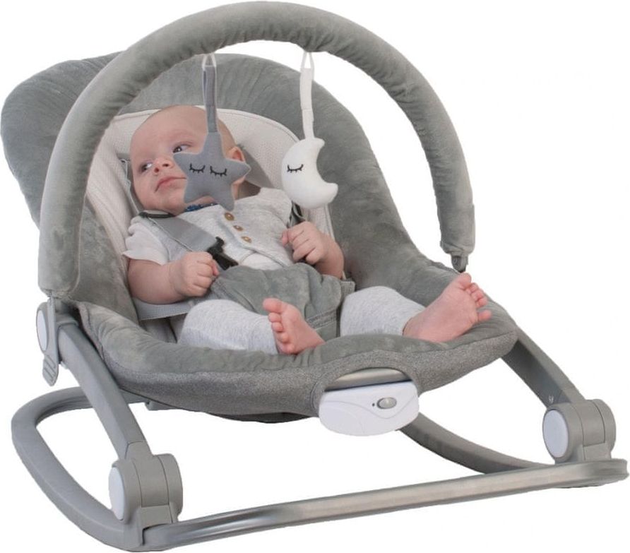 Bo Jungle lehačka B-Rocker Grey - obrázek 1