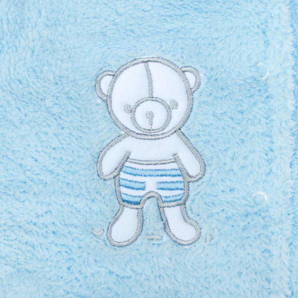 Zimní kabátek New Baby Nice Bear modrý&nbsp;-&nbsp;74 (6-9m) - obrázek 2