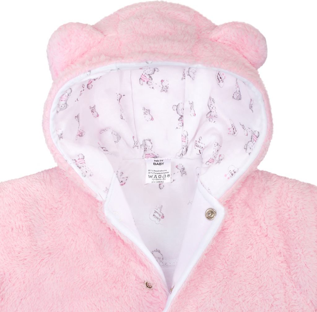 Zimní kabátek New Baby Nice Bear modrý&nbsp;-&nbsp;62 (3-6m) - obrázek 3