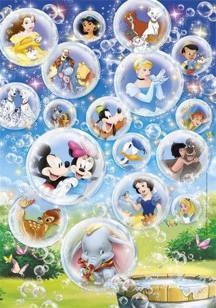 CLEMENTONI Puzzle Svět Disney 60 dílků - obrázek 1