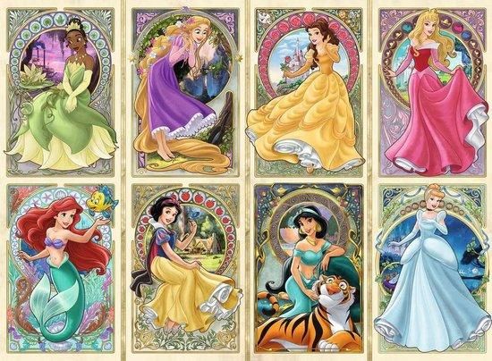 RAVENSBURGER Puzzle Disney Secesní princezny 1000 dílků - obrázek 1