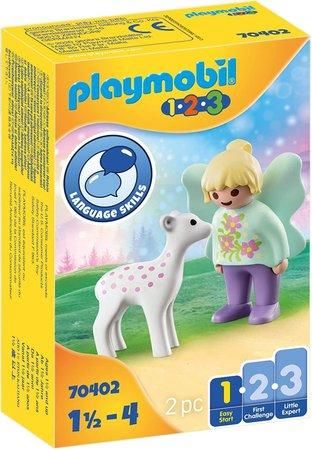 PLAYMOBIL® 1.2.3 70402 Vílí kamarádka s kolouškem - obrázek 1