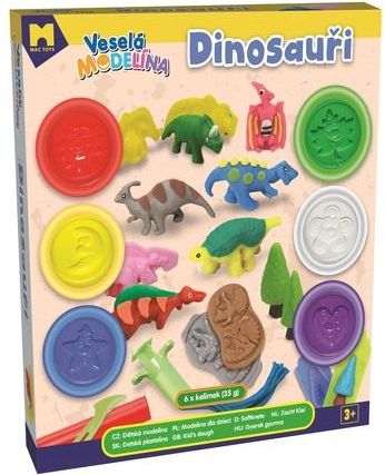 Veselá modelína dinosauři - obrázek 1