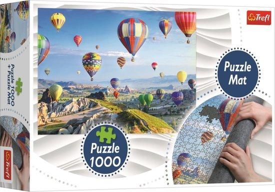 TREFL Puzzle Balóny nad Kappadokií 1000 dílků + Podložka pod puzzle - obrázek 1