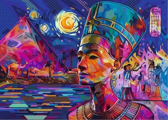 RAVENSBURGER Puzzle Nefertiti na Nilu 1000 dílků - obrázek 1