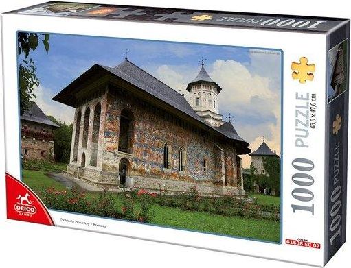 DEICO Puzzle Klášter Moldovita, Rumunsko 1000 dílků - obrázek 1
