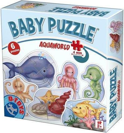 D-TOYS Baby puzzle Podmořský svět 6v1 (2-5 dílků) - obrázek 1