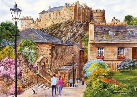 GIBSONS Puzzle Edinburgh 1000 dílků - obrázek 1
