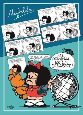 CLEMENTONI Puzzle Mafalda: Originál je pohroma 1000 dílků - obrázek 1