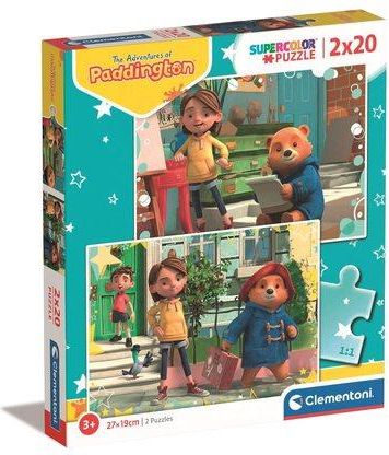 CLEMENTONI Puzzle Paddington: Domov 2x20 dílků - obrázek 1