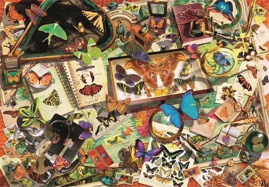 CLEMENTONI Puzzle Sběratel motýlů 500 dílků - obrázek 1