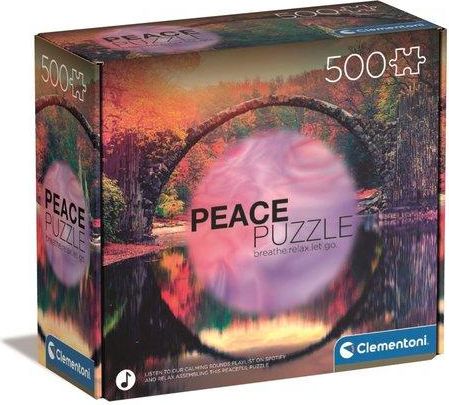 CLEMENTONI Peace puzzle: Rozjímání 500 dílků - obrázek 1