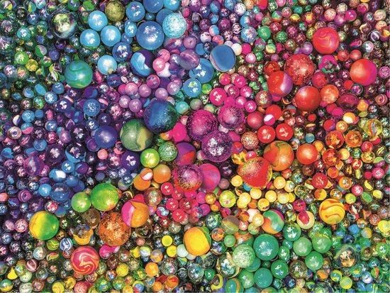 CLEMENTONI Puzzle ColorBoom: Nádherné kuličky 1000 dílků - obrázek 1