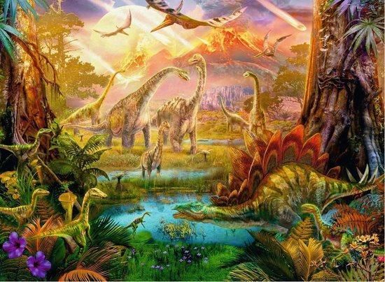 RAVENSBURGER Puzzle Dinoland 500 dílků - obrázek 1