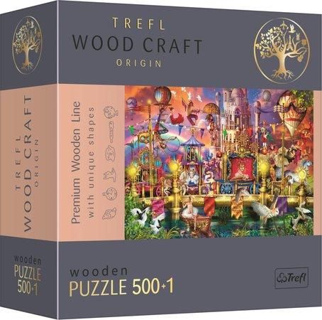 TREFL Wood Craft Origin puzzle Kouzelný svět 501 dílků - obrázek 1