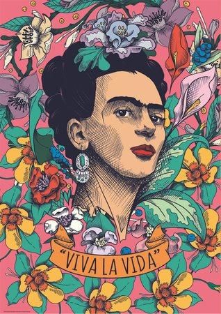 EDUCA Puzzle Frida Kahlo: Viva la vida 500 dílků - obrázek 1