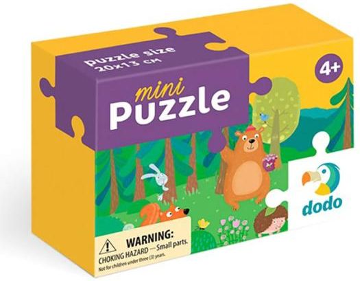 DODO Puzzle Teddy a jeho přátelé 35 dílků - obrázek 1