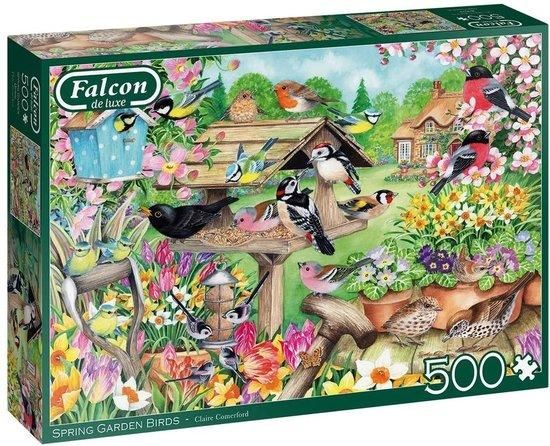 FALCON Puzzle Ptáci v jarní zahradě 500 dílků - obrázek 1
