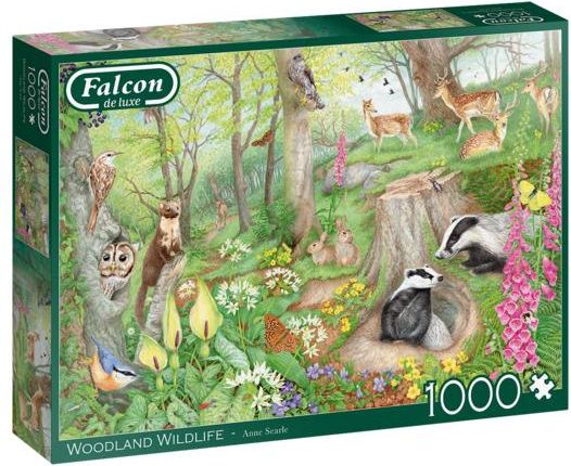 FALCON Puzzle Život v lese 1000 dílků - obrázek 1