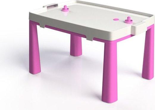 DOLONI Stolní hokej + Plastový stolek fialový - obrázek 1