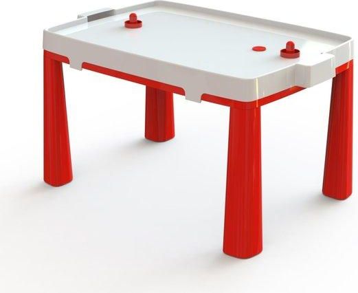 DOLONI Stolní hokej + Plastový stolek červený - obrázek 1