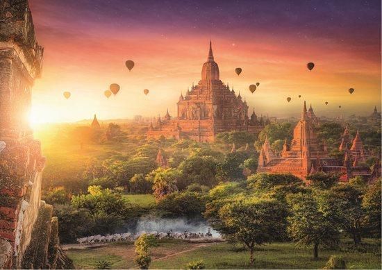 TREFL Puzzle Starobylý chrám v Barmě 1000 dílků - obrázek 1