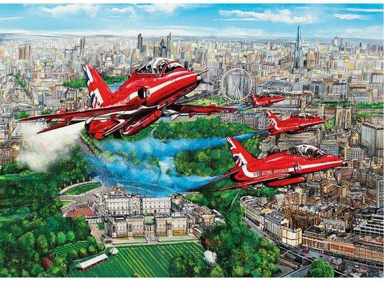 GIBSONS Puzzle Red Arrows nad Londýnem 1000 dílků - obrázek 1