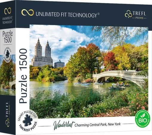 TREFL Puzzle UFT Wanderlust: Kouzelný Central Park, New York 1500 dílků - obrázek 1
