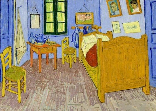 ENJOY Puzzle Vincent Van Gogh: Ložnice v Arles 1000 dílků - obrázek 1