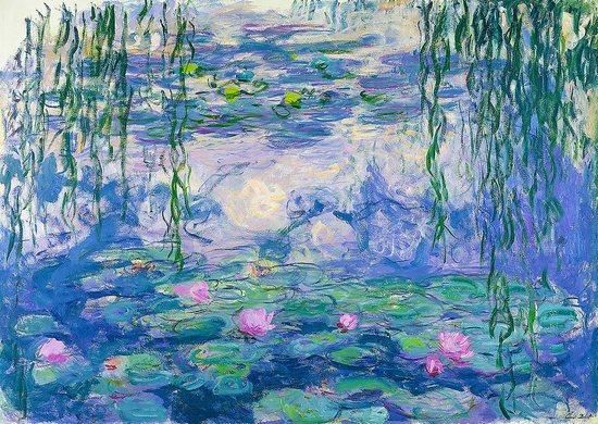 ENJOY Puzzle Claude Monet: Lekníny 1000 dílků - obrázek 1