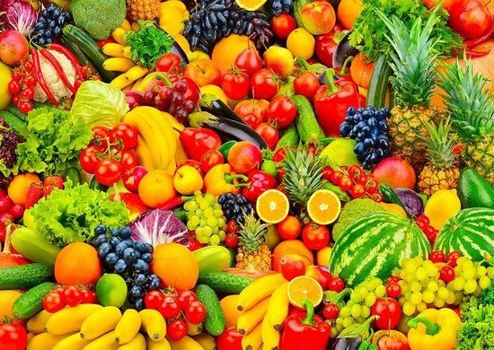 ENJOY Puzzle Ovoce a zelenina 1000 dílků - obrázek 1