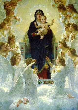 ENJOY Puzzle William Bouguereau: Panna s anděly 1000 dílků - obrázek 1