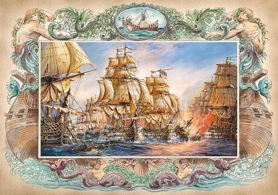 CHERRY PAZZI Puzzle Námořní bitva 2000 dílků - obrázek 1