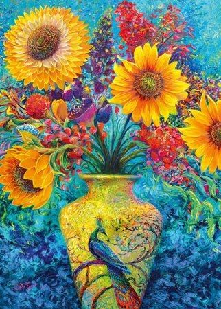 CHERRY PAZZI Puzzle Květenství 1000 dílků - obrázek 1