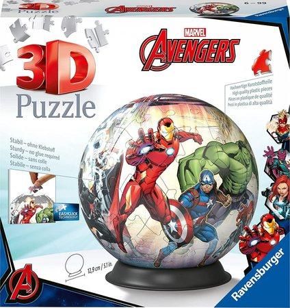 RAVENSBURGER Puzzleball Marvel: Avengers 73 dílků - obrázek 1