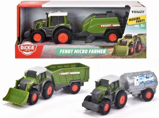 Traktor Fendt Micro Farmer, 18cm, 3 druhy - obrázek 1