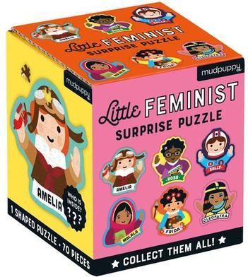 Mudpuppy Puzzle s překvapením Feminist 70 dílků - obrázek 1