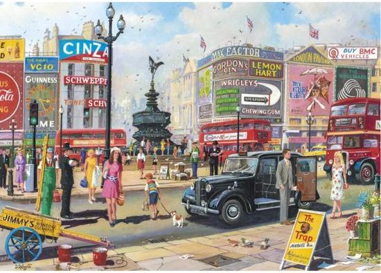 GIBSONS Puzzle Piccadilly, Londýn XL 250 dílků - obrázek 1