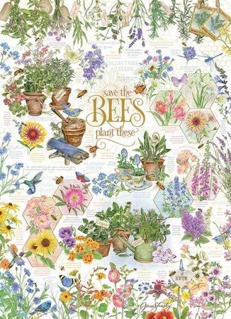 COBBLE HILL Puzzle Zachraňte včely 1000 dílků - obrázek 1