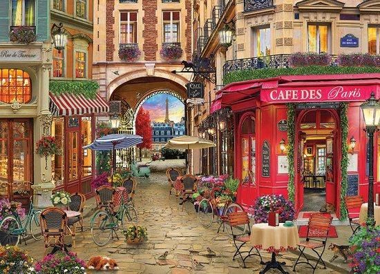 COBBLE HILL Puzzle Cafe des Paris 500 dílků - obrázek 1