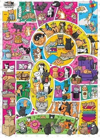 COBBLE HILL Puzzle Doodlecats 1000 dílků - obrázek 1