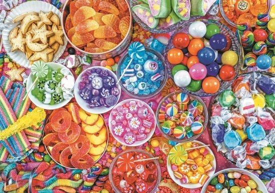 TREFL Puzzle Výborné sladkosti 1000 dílků - obrázek 1