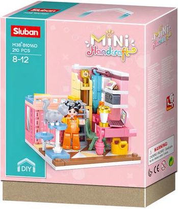 Sluban Girls Dream Mini Handcraft M38-B1016D Ložnice - obrázek 1