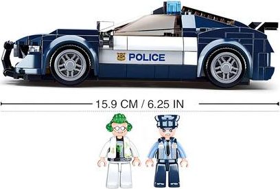 Sluban Town M38-B1063 Rychlé policejní auto - obrázek 1