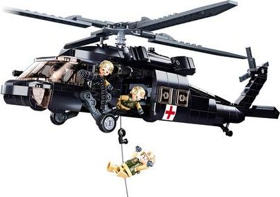 Sluban Model Bricks M38-B1012 Zdravotnický vrtulník americké armády - obrázek 1