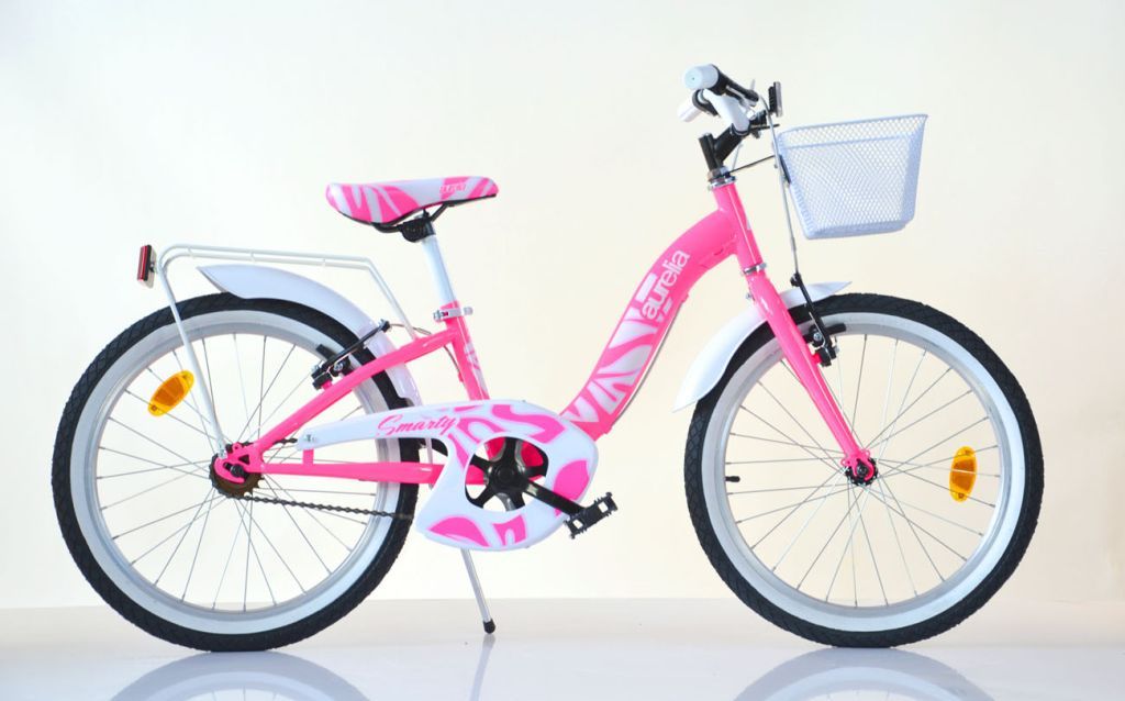 Dětské dívčí kolo Dino 20", HiTech ocel, růžové - obrázek 1