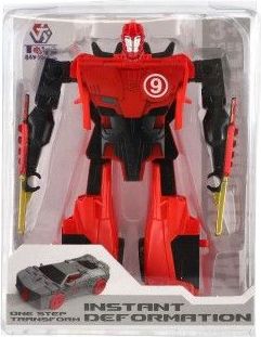 Transformer auto/robot 12 cm, plast, 10 x 13 x 4 cm - obrázek 2