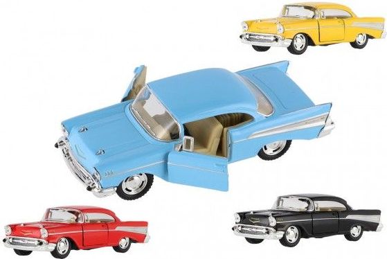 Auto Kinsmart 1957 Chevrolet Bel Air 12 cm, kov/plast - obrázek 1